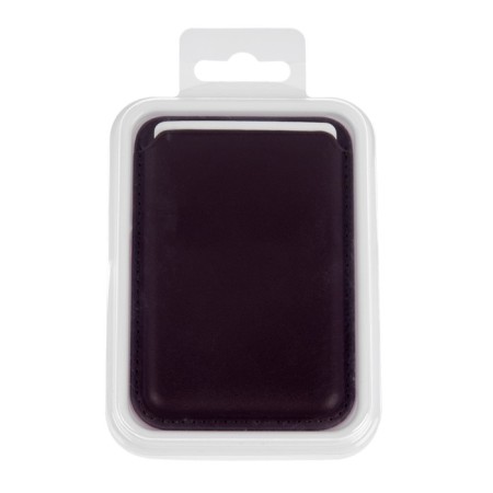 Cartholder for phone, leather, magsafe, purple-3
