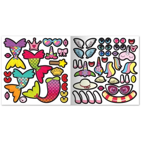 Book with reusable stickers "Cuties of Yummy", 12 p.-5