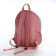 Young backpack from textiles on lightning, 4 pockets, pink color