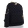 School backpack, set 2 in 1,+ pencil case in a cage, 40x28x13 cm, black color