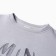 Female sweatshirt Minaku: Velvet Collection color light gray, size 44