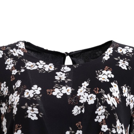 Women's dress Midy Mist Plus-Size, R.50, Black-6