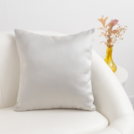 Decorative pillow "Ethel" "Classic" color is silver, 40 × 40 cm, pl. 240 g/m², 100% p/e