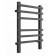 Electric towel "Dvin" N Plaza Neo, 600x400 mm, dimmer, black matte