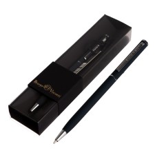 Switching handle, 0.7 mm, Bruno VisConti Palermo, blue rod, blue-black metallic case, in case