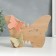 Souvenir Ceramics, wood "Butterfly with small butterflies" 15.9x5.3x21 cm