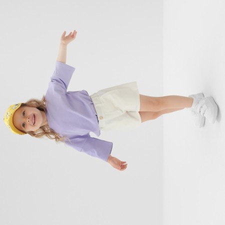 Children's shorts Minaku: Cotton Collection Color White, height 110-2