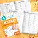 Set "Gift to a first grader", 7 books, school supplies