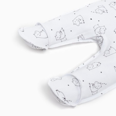 A set of crumb sliders I'm NewBorn 2pcs, p. 62-68, white-2