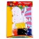 Set for creativity: EVA applique with crumbs and coloring - stickers "Technique"