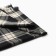 Women's scarf, black color, size 75x75 cm