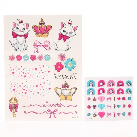 Manicure set with translation stickers "Kitty Marie"-2