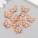 Decor for creativity Plastic "Butterfly with gold points" 1.5x2.2 cm