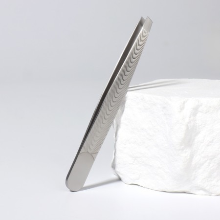 Pinzet beast, wide, 10.7 cm, silver color