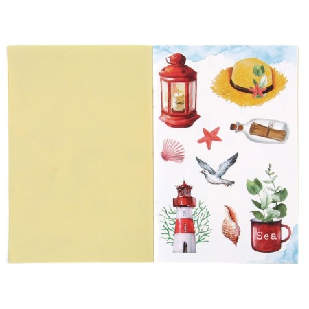 Stickerbuk "Sea Residents", 8 sheets, 12 x 18 cm-5