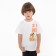 Children's T-shirt Simba, white color, height 104-110 cm (4-5 years)