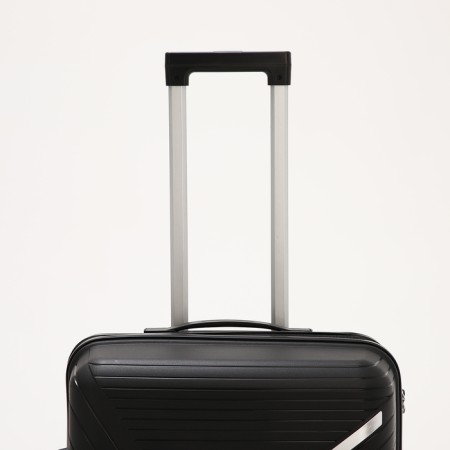 Middle suitcase 24 ", lightning department, code castle, 4 wheels, black color-4