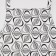 Apron Ethel Leaves 60x70cm, 100% cotton, sarzha 190 g/m2