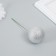 Decor for creativity "Balls Silver Brill" d = 2; 3; 3.5 and 4 cm set 20 pcs
