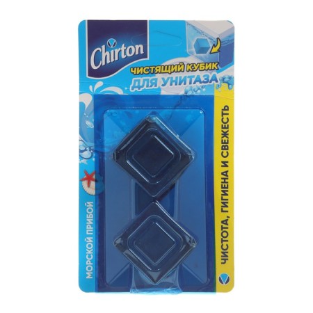 Chirton toilet cube "Sea surf" 50g*2pcs