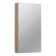 Bathroom mirror "Lada 40" graphite, 12 x 40 x 60 cm
