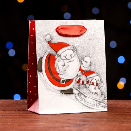 Laminated “Frost and Snowman” package 11.5 x 14.5 x 6 cm
