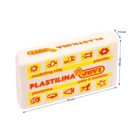 Plasticine 50 g JOVI "Classics", 15 colors, for kids, mix (price for 1 bar)-3