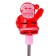Santa Claus Light Back, on the spring, MIX color