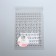 Rhinestones self -adhesive figured "Assorted", 128 pcs on a sheet, silver color