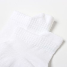 Male socks shortened, white color, size 27-29