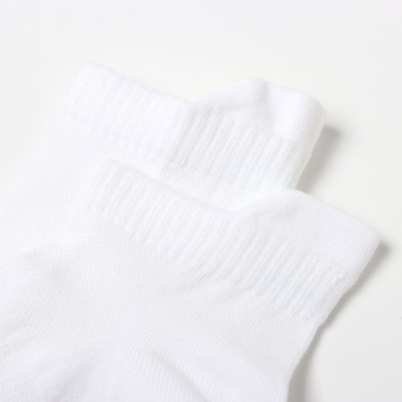 Male socks shortened, white color, size 27-29