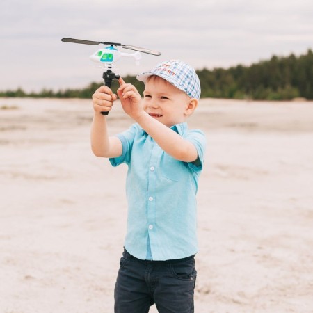 Turnip for children "Helicopter. Turn ", with launch-7