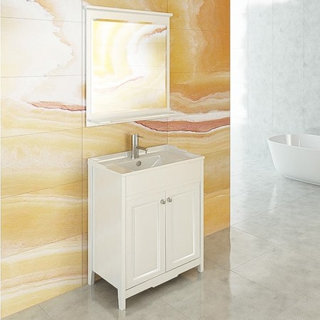 COMFORTY cabinet with Tbilisi shell 70, white color-1
