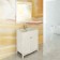 COMFORTY cabinet with Tbilisi shell 70, white color