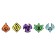 A set of Jubitsov "Elements", 5 pcs.
