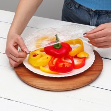 A set of packages to preserve freshness of products with an elastic band, Ø up to 42 cm, 50pcs