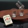 Gift set "For good luck. A real man ", glasses and cards