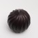 Figure candle "ball", 7x7 cm, black, 5 hours