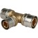 The STUT SFP-0005-322632, D = 32 x 26 x 32 mm, transition, brass