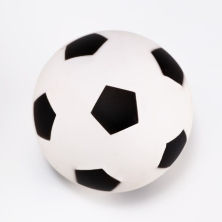 Toy-chart to the treats "Football", 8 cm, white-3