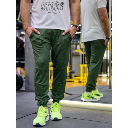 Pants male ise, size 52, green color-3