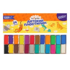 Calligrata plasticine, 24 colors, 360 g
