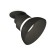 A set of built -in rotary lamp Ambrella Light, Techno, XM8102600, GX53, Black Sand, White Mattle