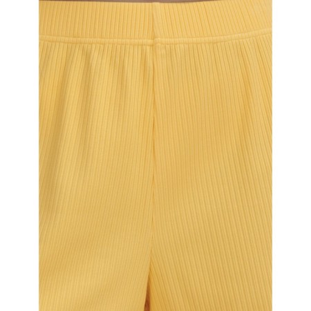 Women's shorts, size s, yellow color-2