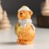 Souvenir Ceramics "Bear with a star, in the cap and scarf" 3x3x6.2 cm