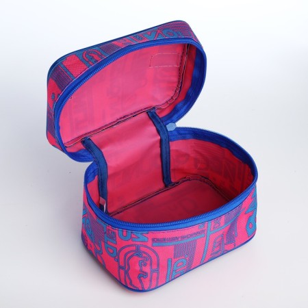 Lightning cosmetic bag, pink color-2