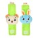 A rattle - a bracelet developing "animals", a set of 2 pcs.