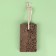 Natural pedicure pumice, with a suspension, 10 × 6 cm, in a box, brown color