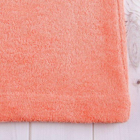 Women's bathrobe, size 48, white/coral, maistra-4
