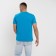 Men's T-shirt Minaku Regular Fit: Biryuza Color, Rr. 50